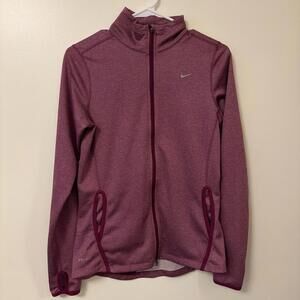 NIKE DRI-FIT ZIP-UP RUNNING COAT JACKET WOMENS SIZE S